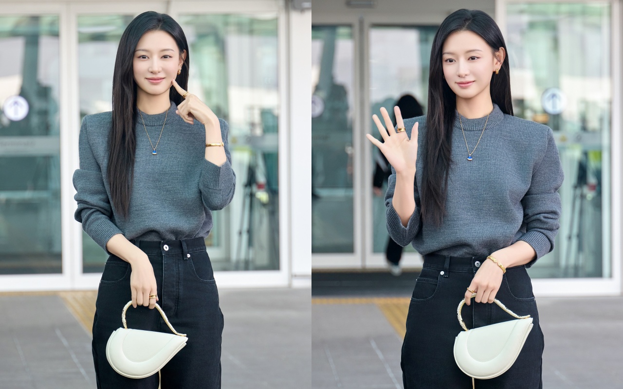 [공항패션] 김지원, 데일리로 착용하는 하이주얼리의 정석 1170-Image